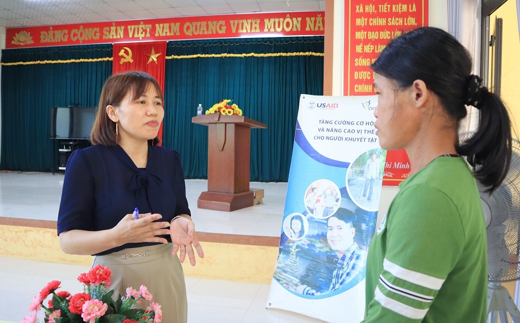 Quảng Trị: Truyền thông về sống độc lập và các chính sách liên quan đến người khuyết tật